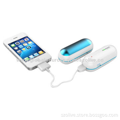 2014 Cute Power Banks with 2,600mAh Capacity, 3-5 Hours Using Warmer